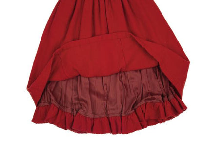 Comme des Garcons tao Shrunken Layered Midi Skirt Size S