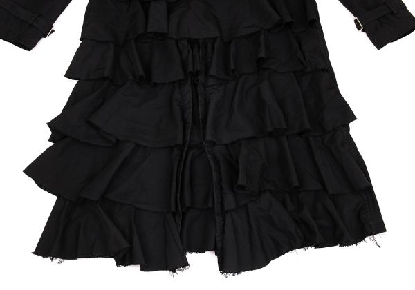 COMME des GARCONS HOMME PLUS Polyester Coat Black Size S