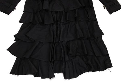 COMME des GARCONS HOMME PLUS Polyester Coat Black Size S