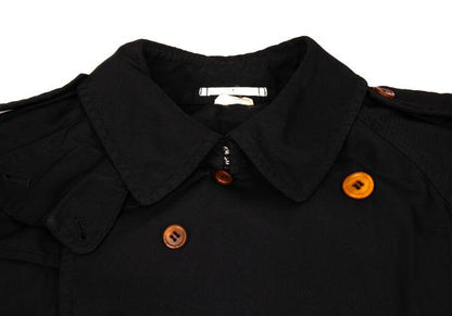 COMME des GARCONS HOMME PLUS Polyester Coat Black Size S