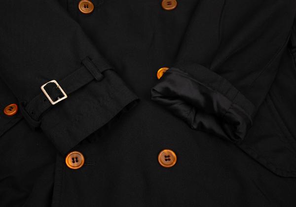 COMME des GARCONS HOMME PLUS Polyester Coat Black Size S