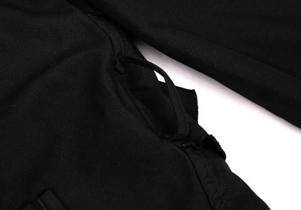 COMME des GARCONS HOMME PLUS Polyester Coat Black Size S