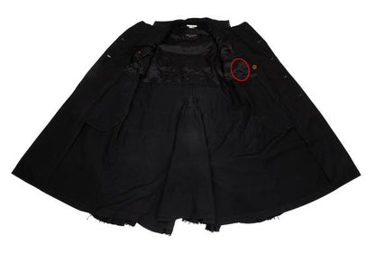 COMME des GARCONS HOMME PLUS Polyester Coat Black Size S