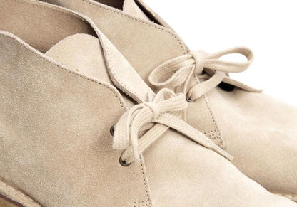 COMME des GARCONS HOMME Suede Boots Beige Size 7.5 (27cm)