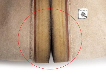 COMME des GARCONS HOMME Suede Boots Beige Size 7.5 (27cm)