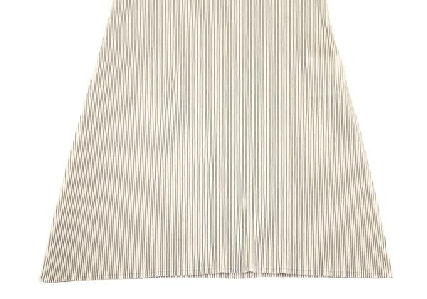 PLEATS PLEASE Pleats V-Neck Sleeveless Dress Greige Size 3