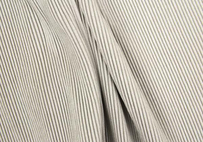 PLEATS PLEASE Pleats V-Neck Sleeveless Dress Greige Size 3