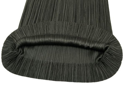 PLEATS PLEASE Glossy Pleated Maxi Skirt Deep Green Size 1