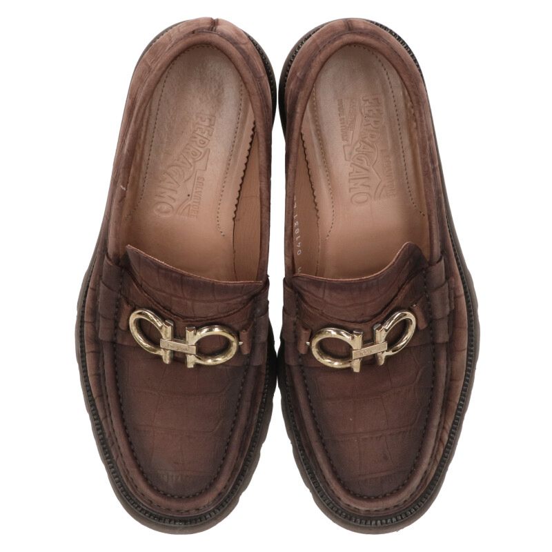 J.M.WESTON 641 Golf Leather Shoes Brown Size 6E
