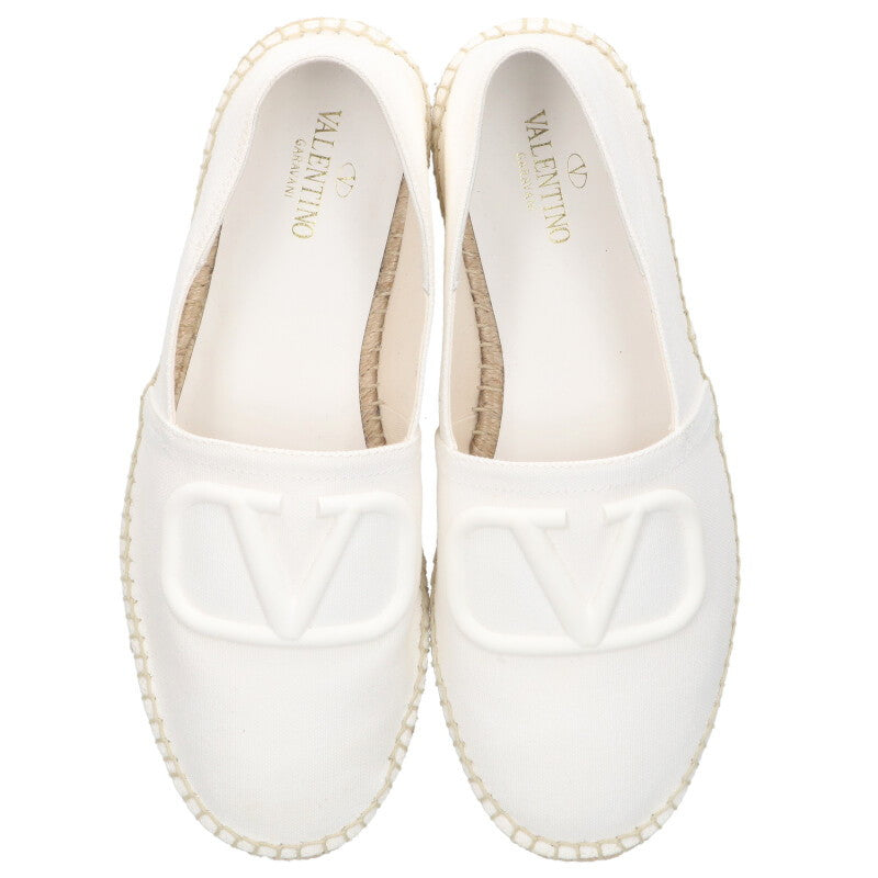 Valentino Logo Shoes White Size 42