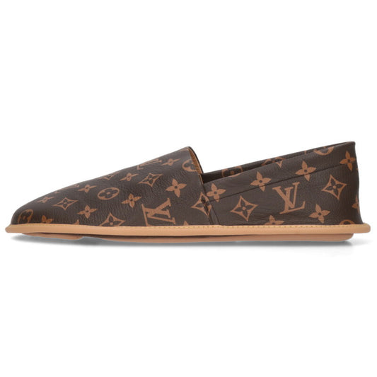 Louis Vuitton Allover Monogram Slip-on Brown Size 11