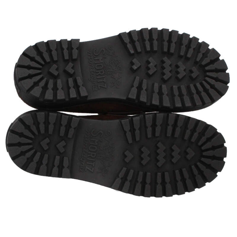 PRADA Brown Triangle Suede Loafers Size 7