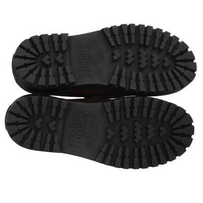 PRADA Brown Triangle Suede Loafers Size 7
