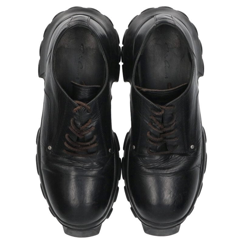 Rick Owens LACEUP BOZO TRACTOR Shoes Black Size 42