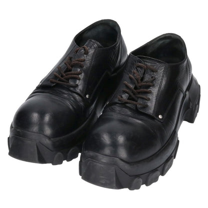 Rick Owens LACEUP BOZO TRACTOR Shoes Black Size 42