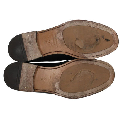 Salvatore Ferragamo Gancini Leather Loafers Size 7.5