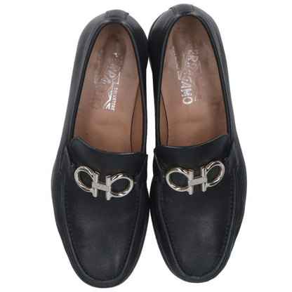 Salvatore Ferragamo Gancini Leather Loafers Size 7.5