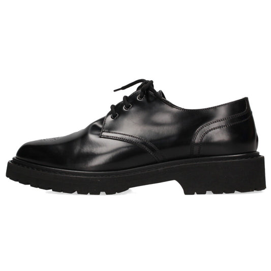 CELINE Black Triomphe Brogue Dress Shoes Size 10.5