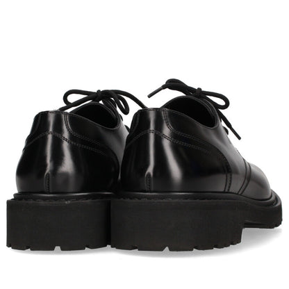 CELINE Black Triomphe Brogue Dress Shoes Size 10.5