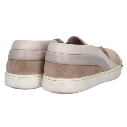 Louis Vuitton Python Studs Slip-on Beige Size 39