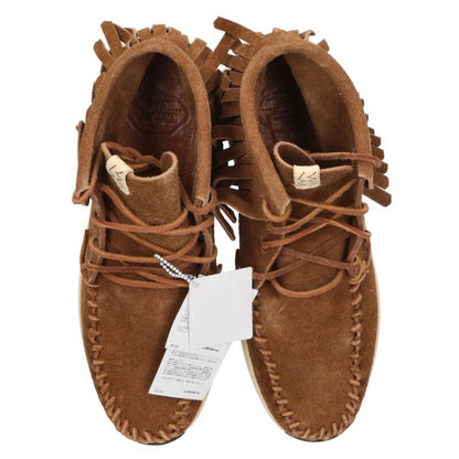 Visvim YUCCA MOC SHAMAN Suede shearling shoes Size 10.5