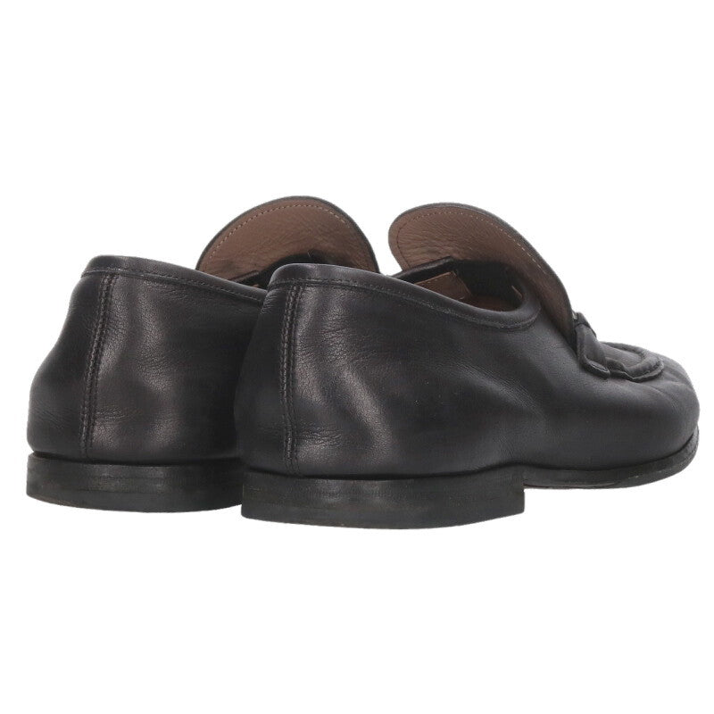 Salvatore Ferragamo Black Leather Bit Loafers Size 8