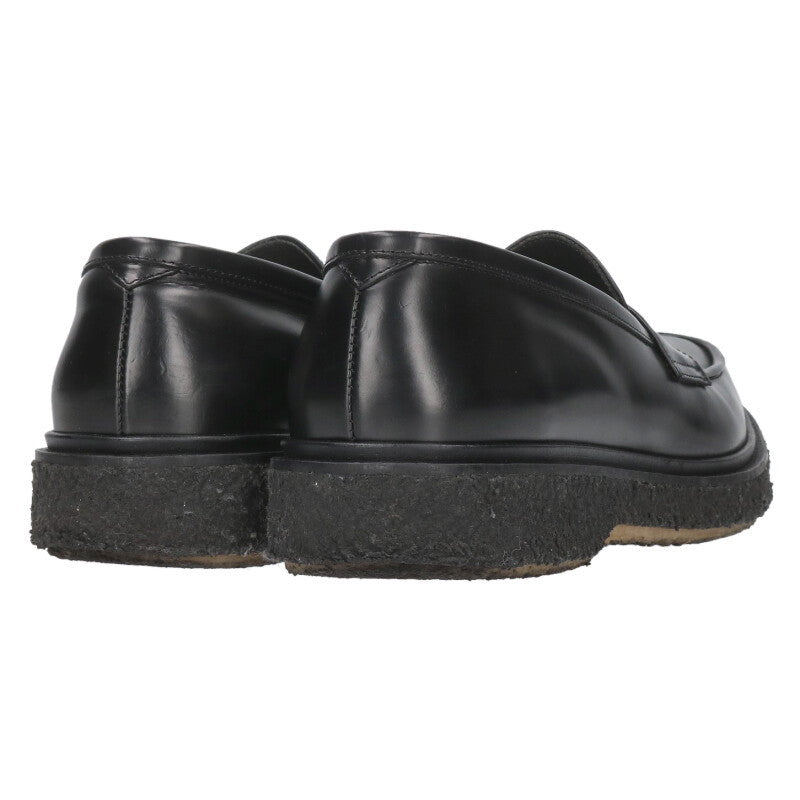 ADIEU Type 5 Crepe Sole Coin Loafers Black Size 11.5