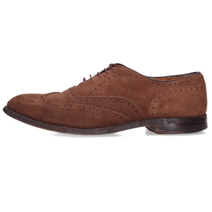 Alden 904 Hampton Last Balmoral Wingtip Suede Brown Size 10B