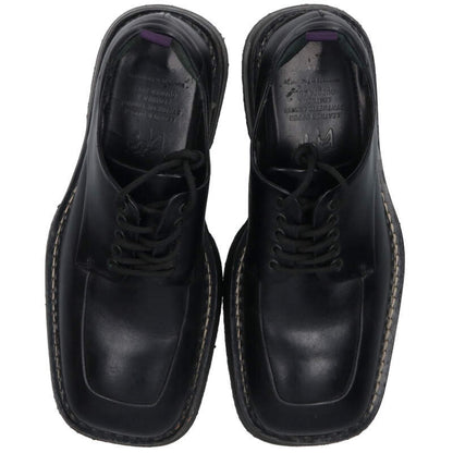 Eytys Phoenix Leather Lace-Up Shoes Black Size 8.5