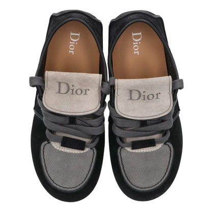 DIOR Roadie Nubuck Suede Derby Shoes Multi Size 9.5