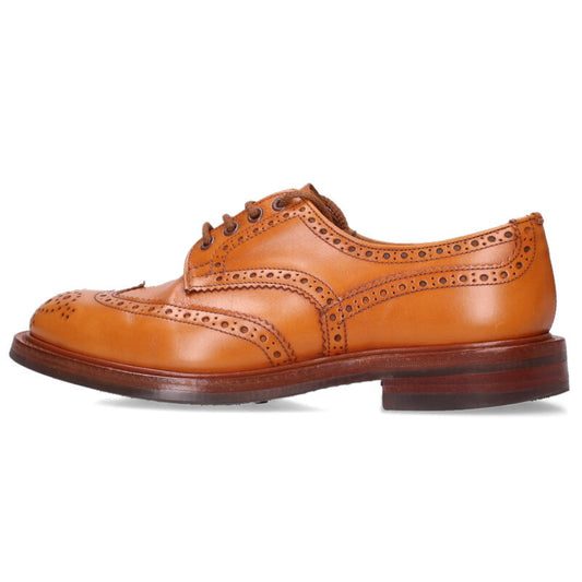 Trickers M5633 Wingtip Leather Shoes Brown Size 7.5