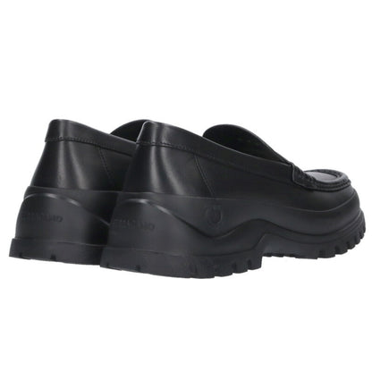 Salvatore Ferragamo Black Penny Loafer Shoes Size 8
