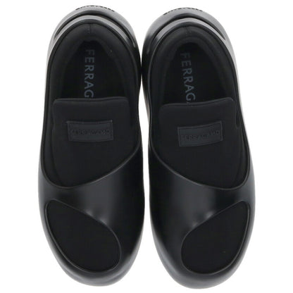 Salvatore Ferragamo Black Hybrid Slip-On Shoes Size 8