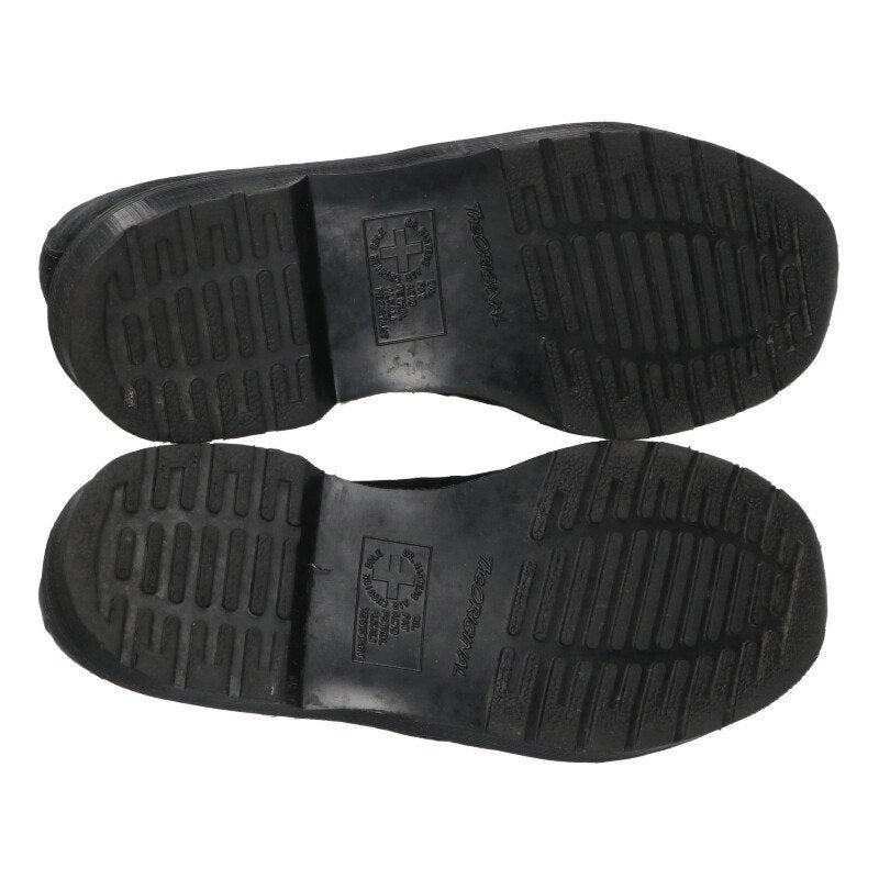 Dr.Martens Black Suede 3-Eye Shoes Size 7.5