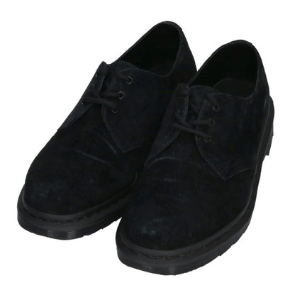 Dr.Martens Black Suede 3-Eye Shoes Size 7.5