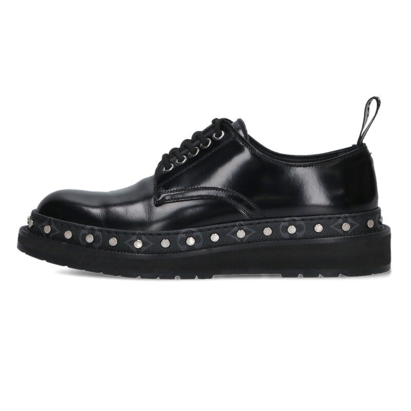 Louis Vuitton Stud Shoes Black x Silver Size 7