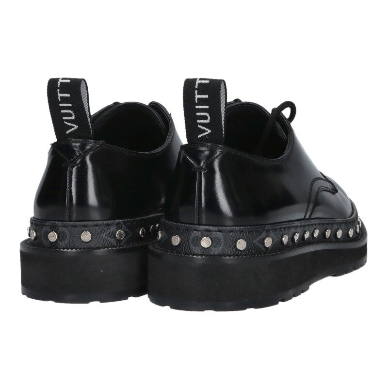 Louis Vuitton Stud Shoes Black x Silver Size 7