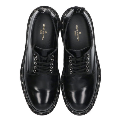 Louis Vuitton Stud Shoes Black x Silver Size 7