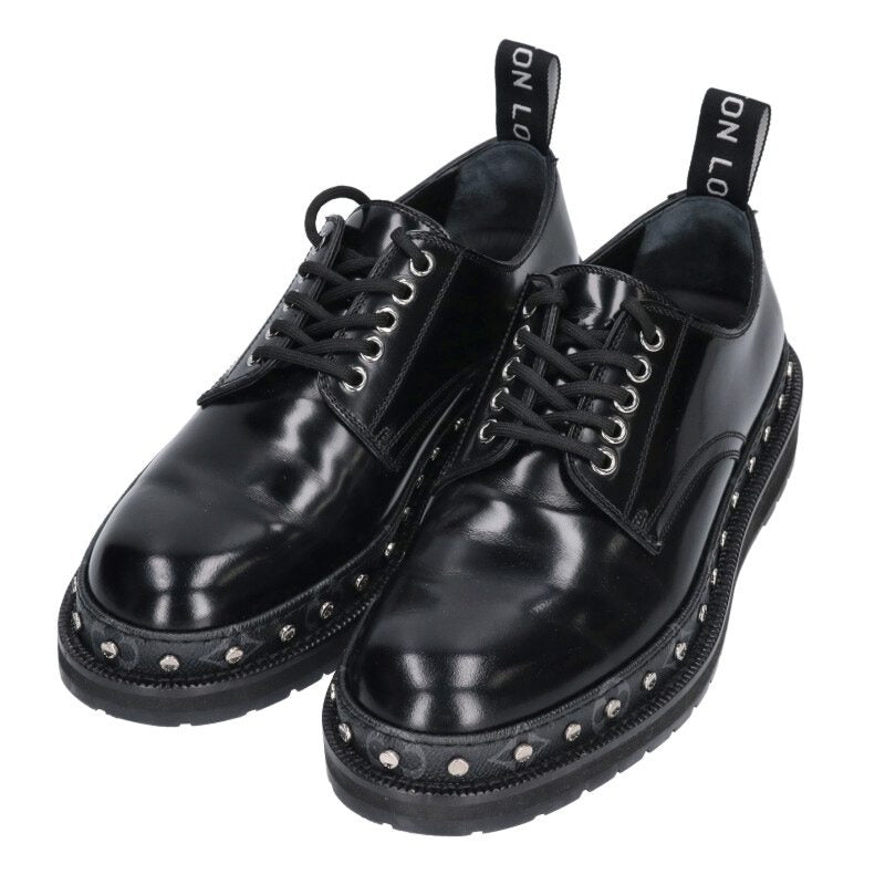 Louis Vuitton Stud Shoes Black x Silver Size 7