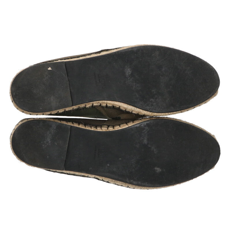 Valentino Garavani Camo Espadrille Slip-On Size 7.5