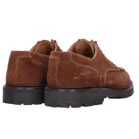 Crockett & Jones Aston Brown Suede Shoes Size 7.5