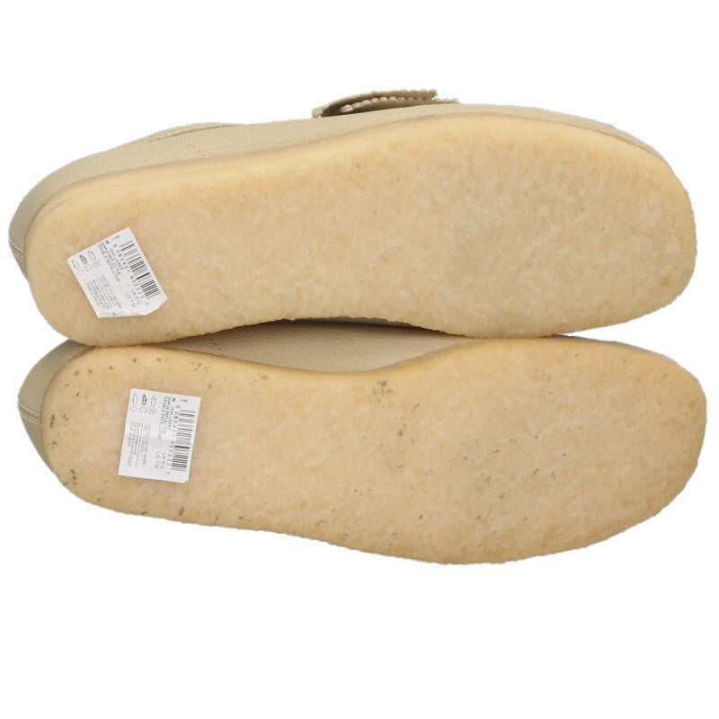 Supreme 25SS Clarks Reflective Wallabee Shoes Beige Size 6.5