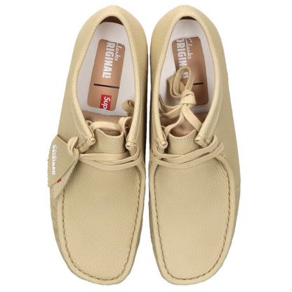 Supreme 25SS Clarks Reflective Wallabee Shoes Beige Size 6.5