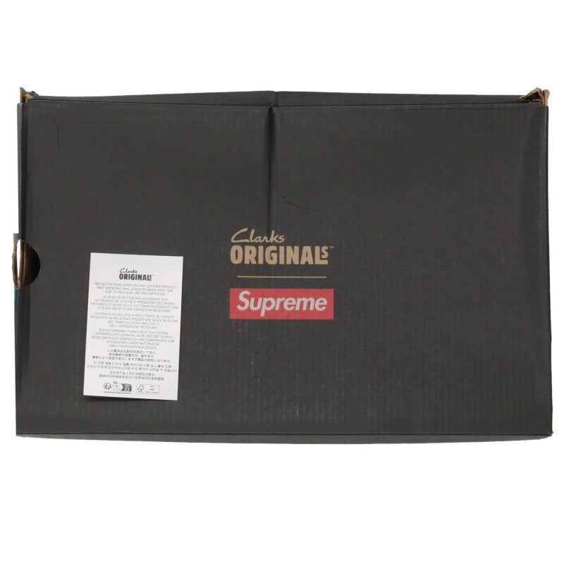 Supreme 25SS Clarks Reflective Wallabee Shoes Beige Size 6.5