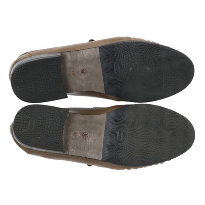 THEROW Soft Loafer Calfskin Brown Size 6.5