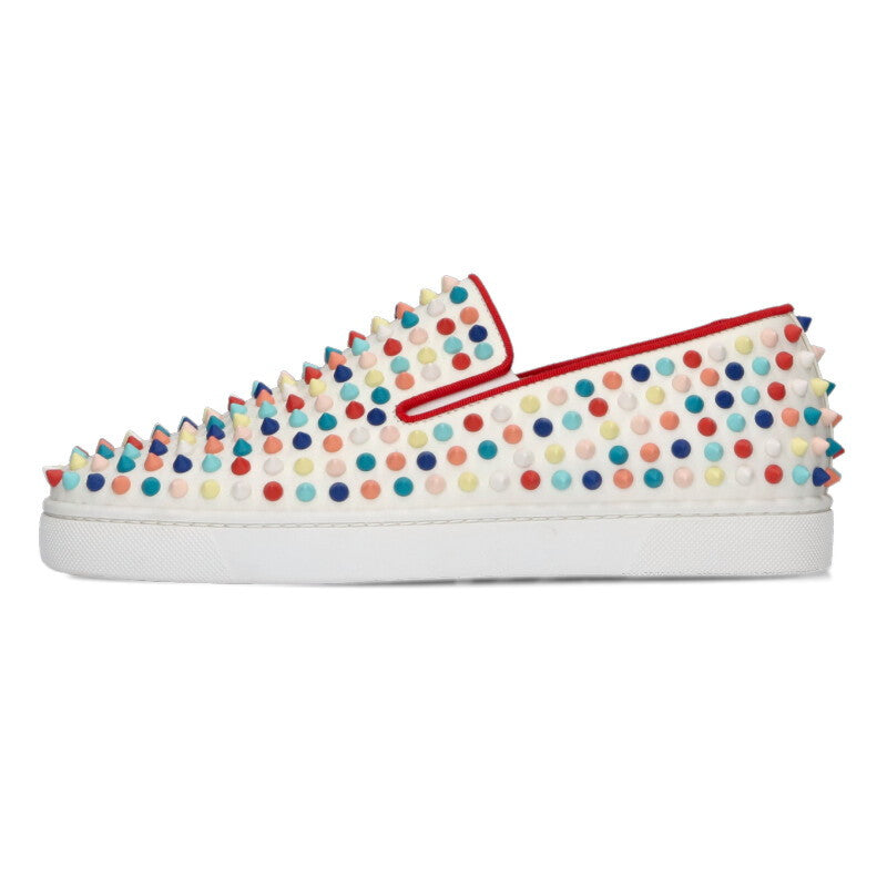 Christian Louboutin Multi-Studded Slip-ons Multi Size EU 40