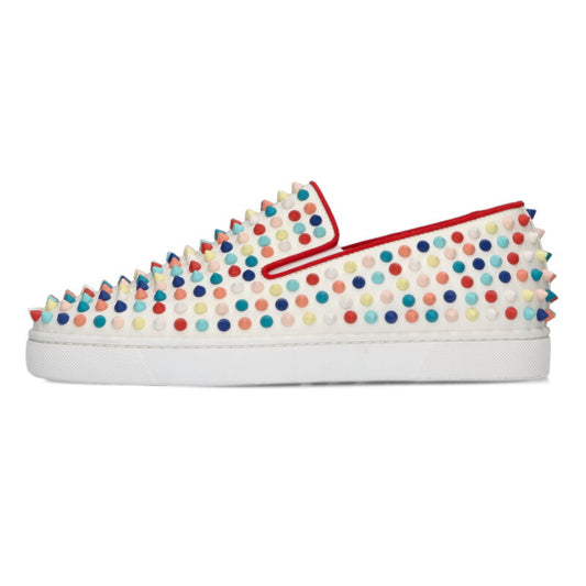 Christian Louboutin Multi-Studded Slip-ons Multi Size EU 40
