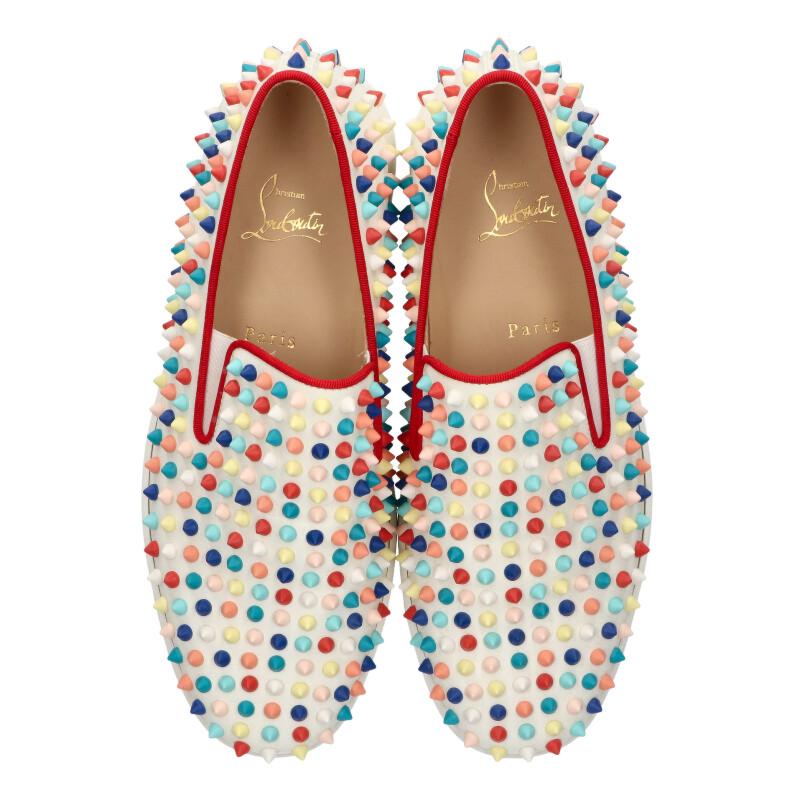 Christian Louboutin Multi-Studded Slip-ons Multi Size EU 40