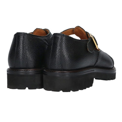 WH Gladiator Leather Shoes Black Size 8