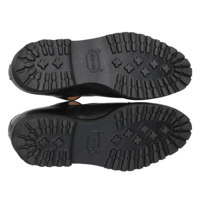 WH Gladiator Leather Shoes Black Size 8